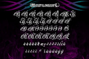Diablo – Chicano Tattoo Script Font, a Blackletter Font by WhymoreArt (Thumbnail 14 of 15)