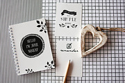 5 Notebook mockups, a Print Template by show it better (Thumbnail 5 of 5)
