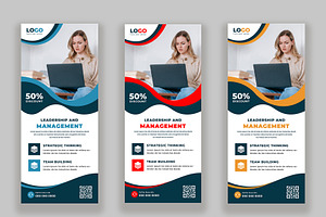 Business Roll Up Standee Banner, a Flyer Template by nandinigraphics