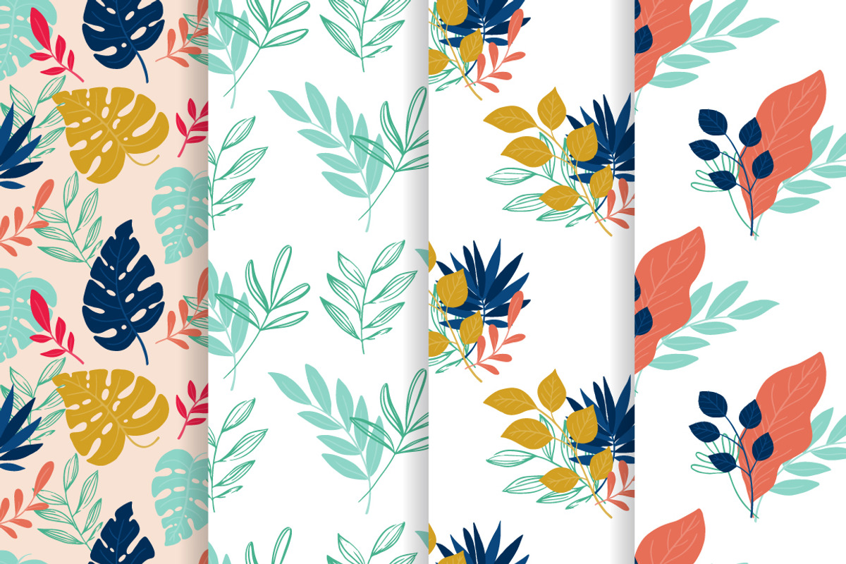 Meadow 100 floral seamless patterns, a Pattern Graphic by DariSmartArt (Photo 5 of 33)