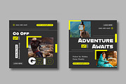 Explore and Adventure Social Media, a Social Media Template by MightyDesign (Thumbnail 5 of 8)