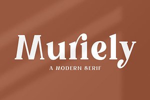 Muriely - A Modern Serif