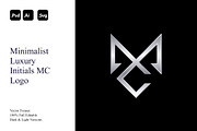 Minimalist Luxury Initials MC Logo, a Branding & Logo Template by Luxury Logos (Thumbnail 1 of 4)