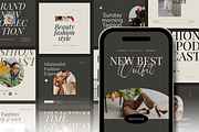 Fashion Canva Instagram Post, a Social Media Template by Angkalimabelas (Thumbnail 1 of 5)