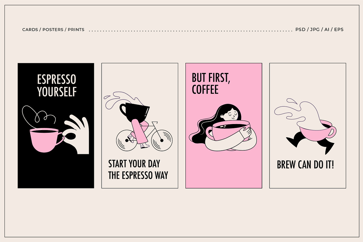 Coffee-Inspired Doodle Collection, an Object Graphic by Marish (Photo 2 of 8)