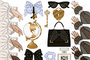 Fashion Clipart, an Object Illustration by GlamArtZhanna (Thumbnail 2 of 5)