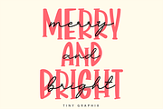 Merry Christmas Duo Font, a Script Font by Akrinity Digital (Thumbnail 4 of 7)