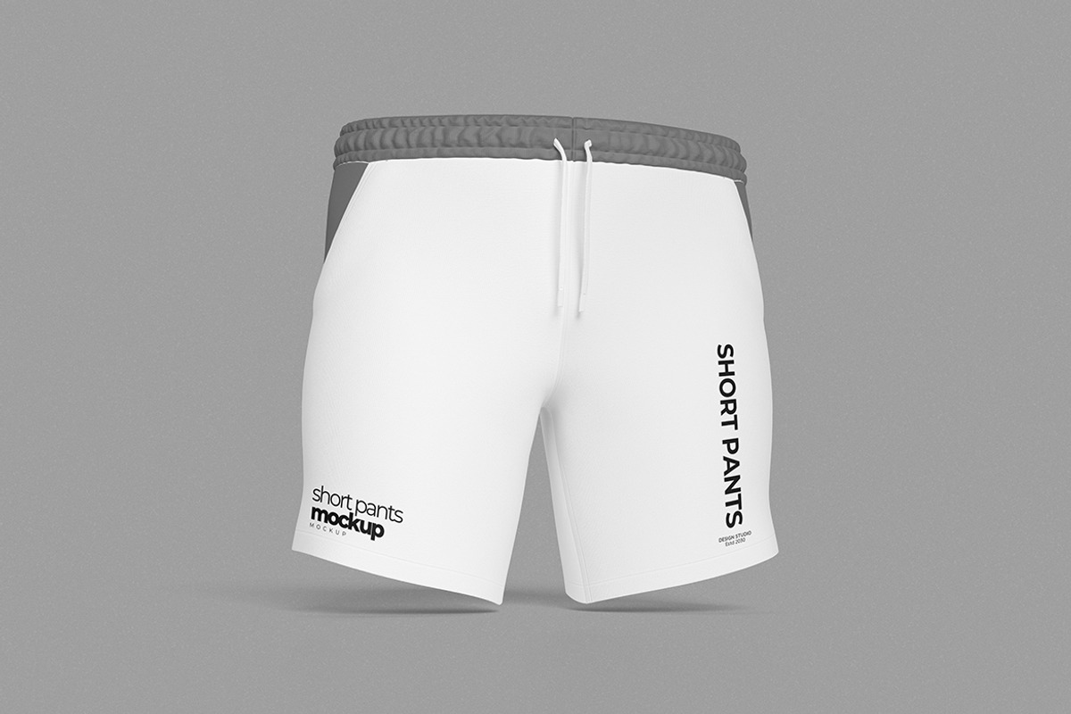 Short Pants Mockup, a Bottom Mockup by HanaSaka_Studio (Photo 4 of 5)