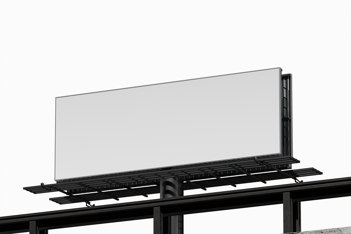 Outdoor Highway Billboard Mockup, an Advertising Mockup by Bartama Graphic (Photo 5 of 5)