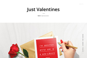 Valentines Mockups Bundle