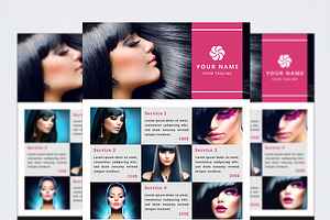 Beauty Flyer Template