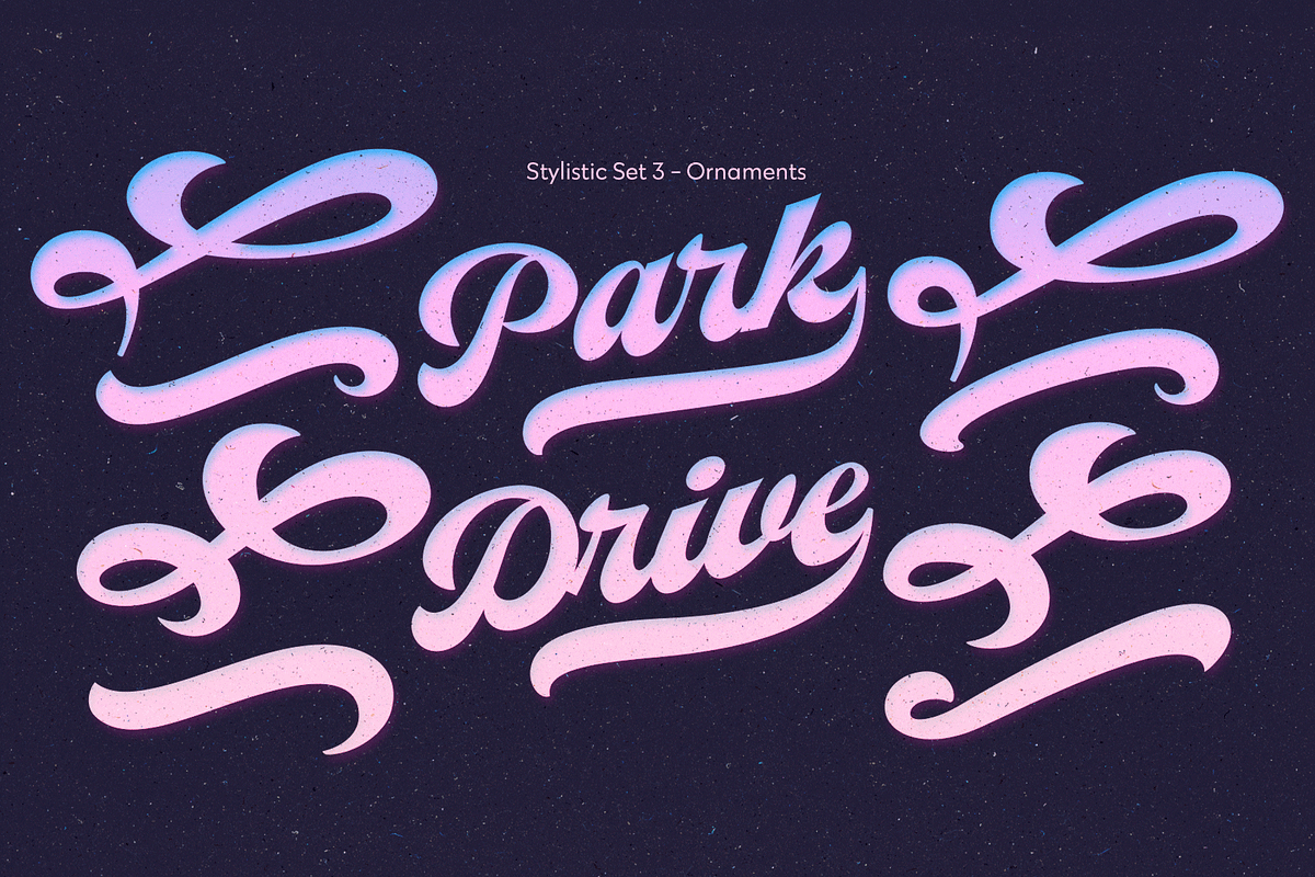 Yes Script - Groovy Retro Script, a Script Font by Fenotype (Photo 15 of 15)