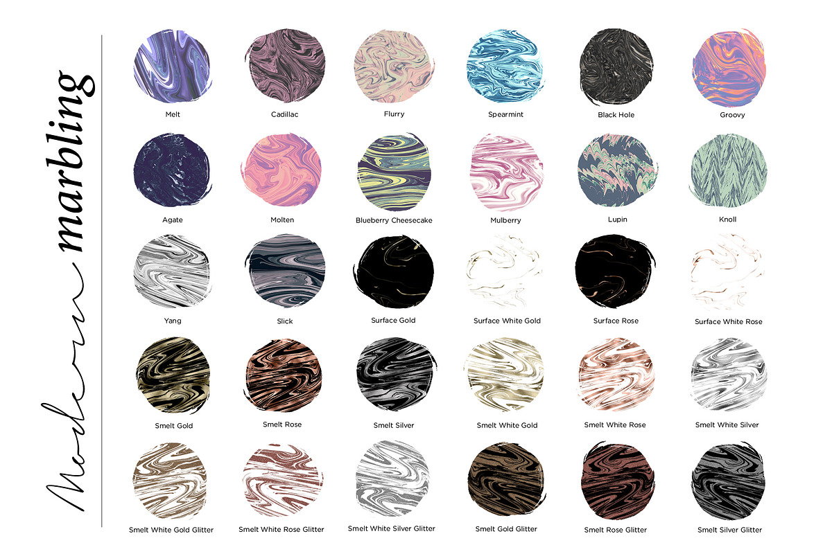 300 Modern Textures Bundle, a Texture Graphic by Designdell (Photo 11 of 21)
