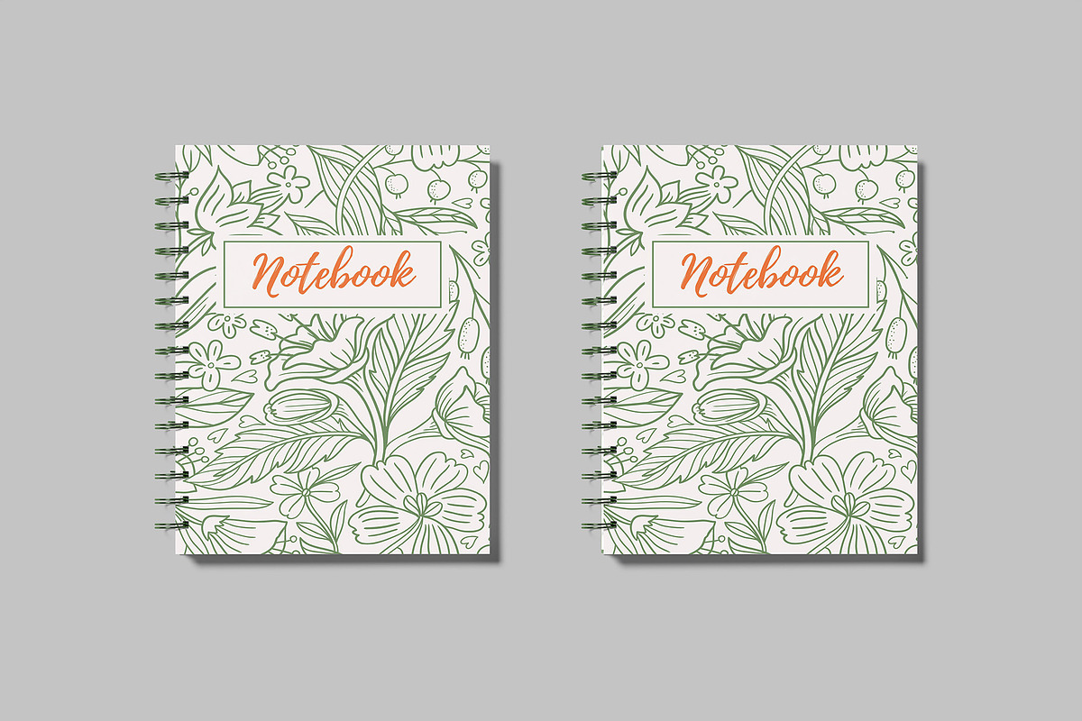 Spiral Notebook Mock-up, a Books & Magazine Mockup by Graphiculon (Photo 6 of 10)