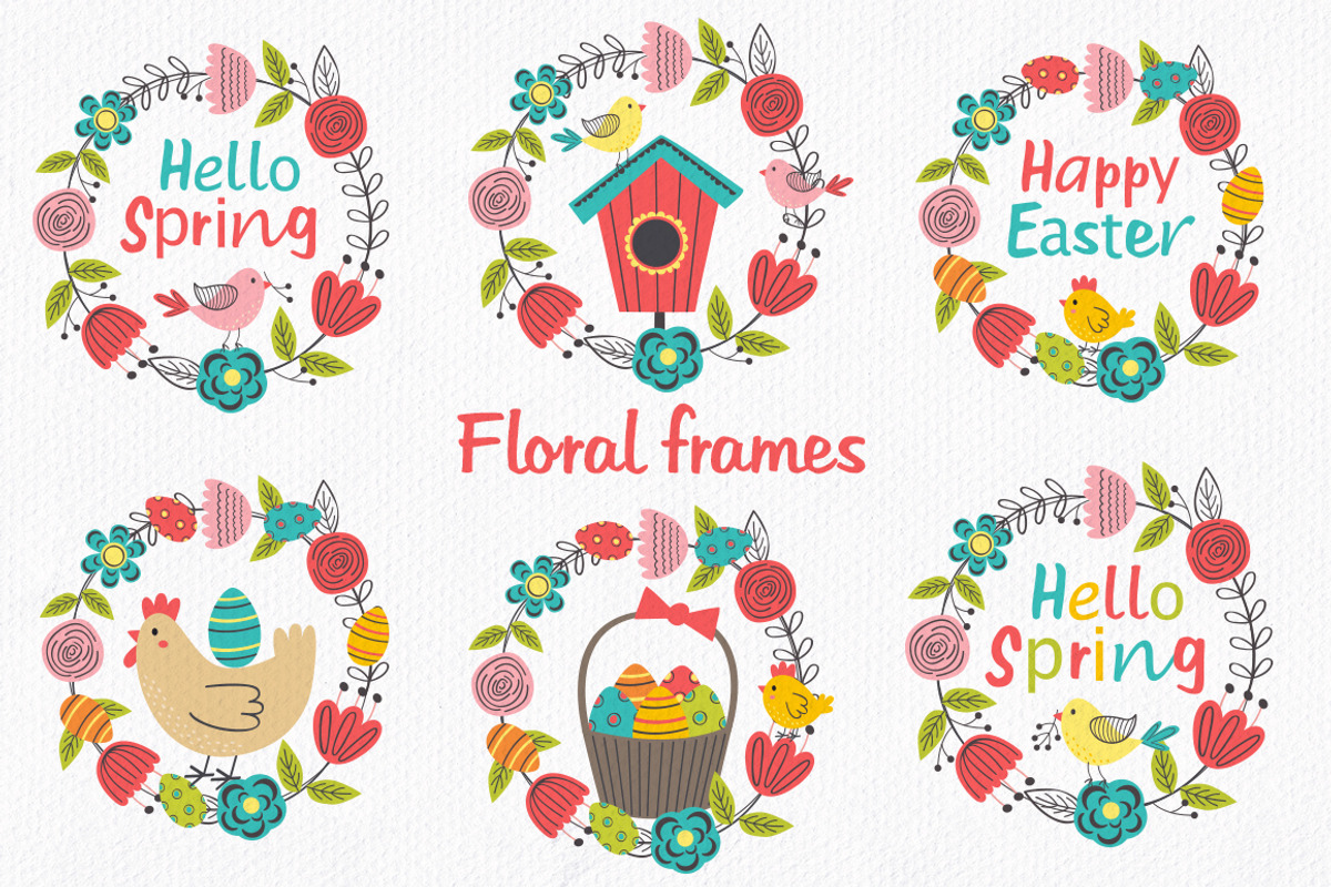 Hello Spring collection, an Animal Illustration by NataKa (Photo 3 of 9)