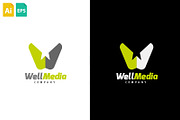 WellMedia Logo, a Branding & Logo Template by Schneider Design Store (Thumbnail 2 of 2)