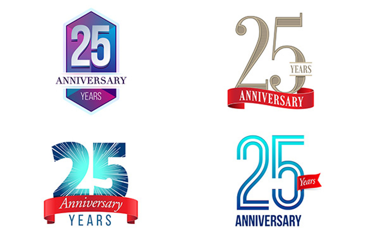 25th Anniversary Symbol, an Illustration by Shurik76