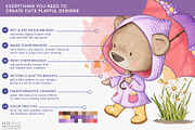 Brushes, Stamps & Texture Toolbox, a Brush Add-On by Pretty Little Lines (Thumbnail 4 of 21)