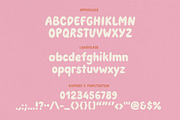 Chubby Bubbie - Bubble Display Font, a Handwritten Font by type peace (Thumbnail 7 of 8)