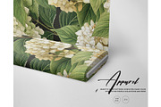 Hydrangea watercolor seamles pattern, a Pattern Graphic by Milatoo (Thumbnail 6 of 6)