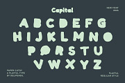Paper Cutsy - A Papercut Type, a Handwritten Font by delipensil (Thumbnail 6 of 9)