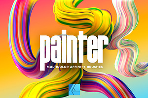 Painter: Multicolor Affinity Brushes