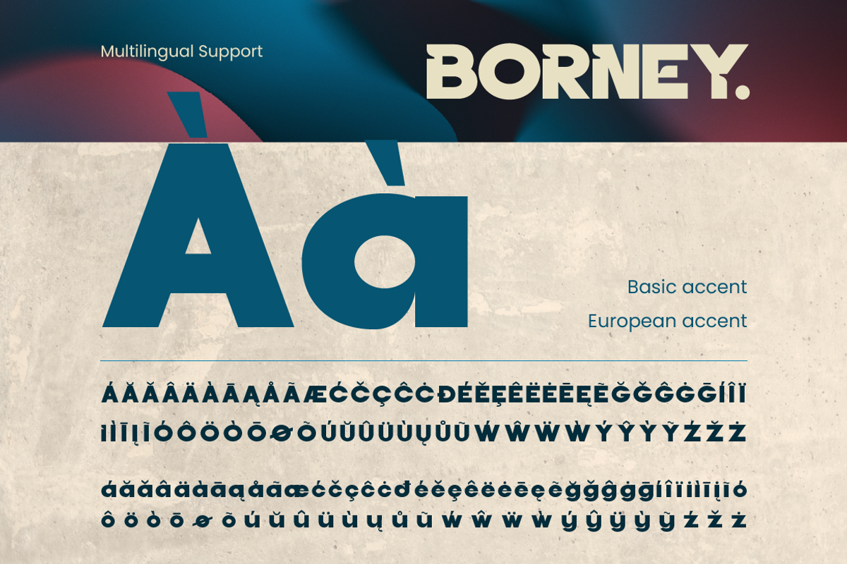 Borney, a Sans Serif Font by Burntilldead (Photo 11 of 13)