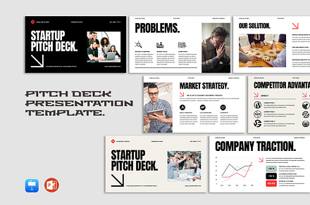 Pitch Deck Presentation, a Presentation Template by Occy Design