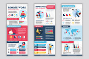 Remote Work Productivity Statistics, a Templates & Theme by studiogstock (Thumbnail 1 of 2)