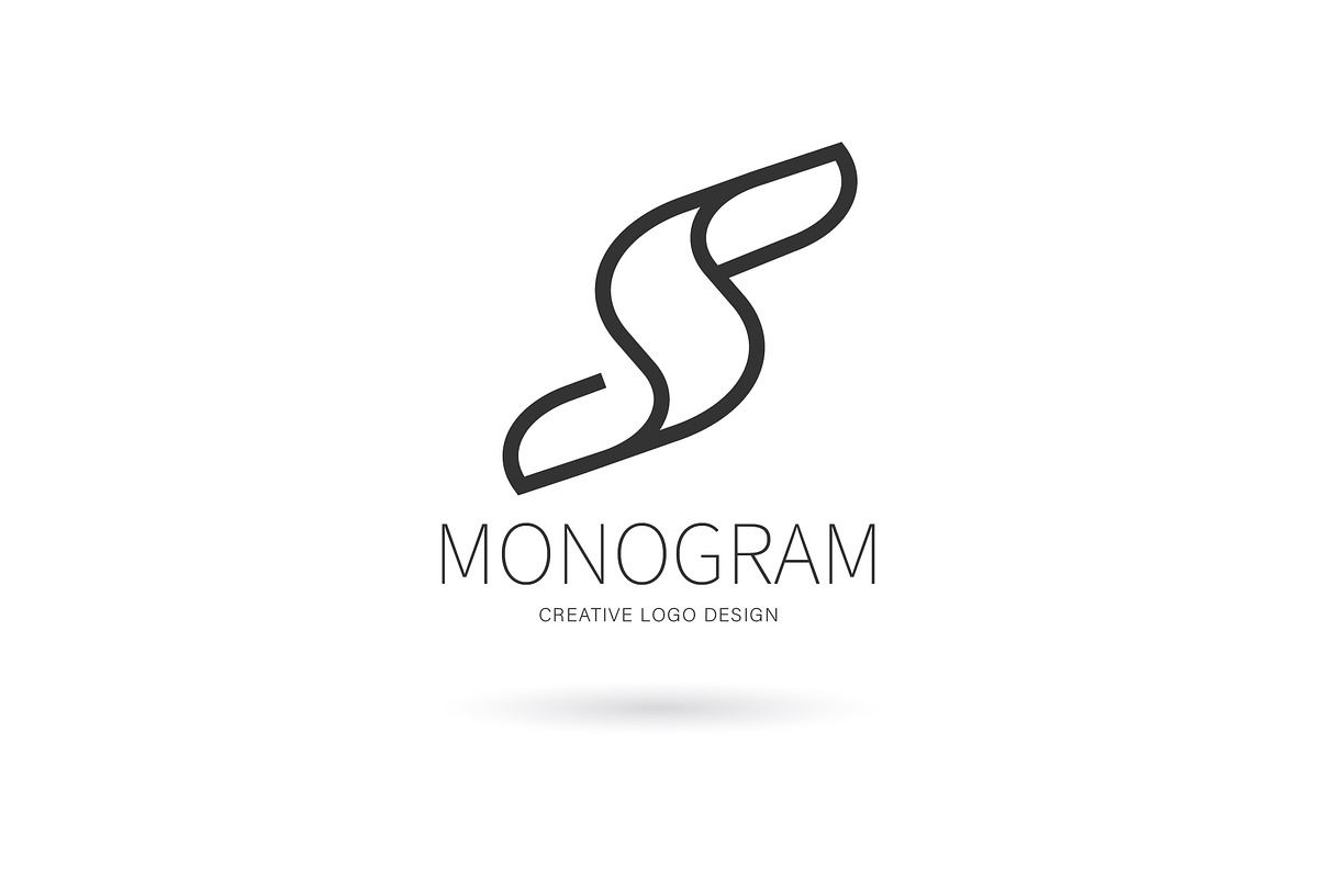 S monogram logo, a Branding & Logo Template by Logocreative (Photo 3 of 3)