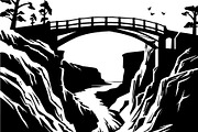 Mountain Valley Landscape SVG Bundle, an Object Graphic by Designer_Momina (Thumbnail 9 of 16)