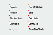 Foughten Round Sans Serif Font, a Sans Serif Font by UICreative (Thumbnail 11 of 13)