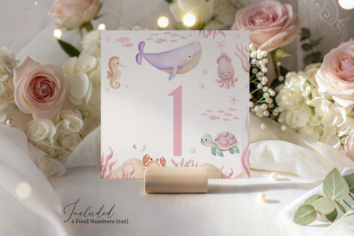 Coastal Baby Shower Game Bundle, a Card Template by Digital_Mind (Photo 5 of 6)