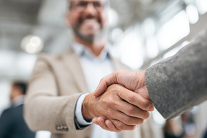Partners handshake at meeting, a Photo by Beautiful things