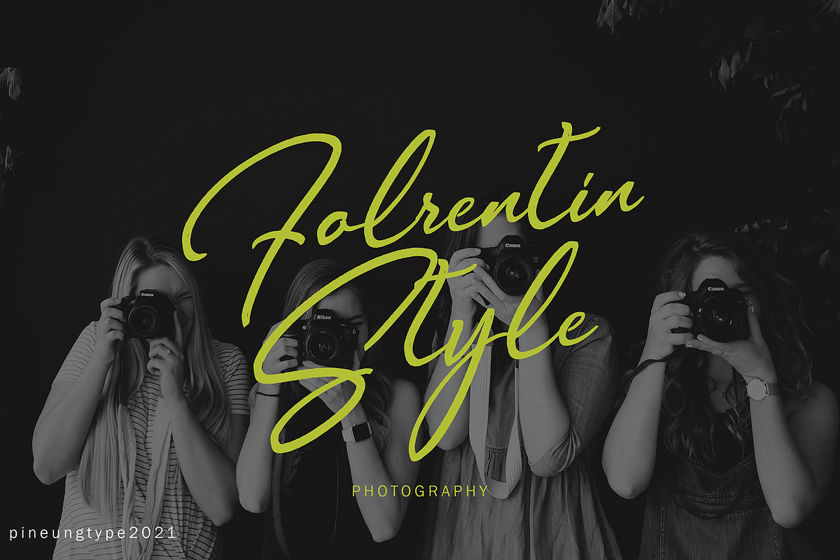 Antarig Blagu, a Script Font by pineungtype (Photo 2 of 7)