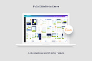 Medical Business Magazine Canva, a Magazine Template by artbart (Thumbnail 7 of 7)