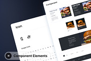 Restoo - Restaurant UI Kit, an UI Kit Template by hiddemaru (Thumbnail 8 of 8)