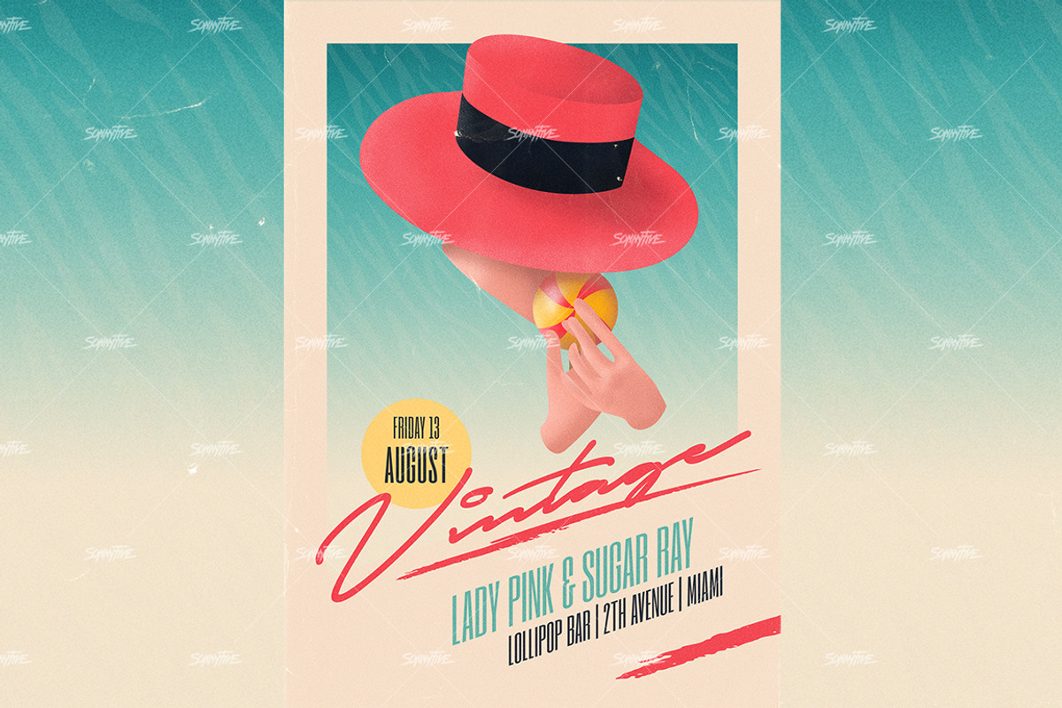 Illustration with flyer templates, a Flyer Template by Sonnyfive (Photo 2 of 8)