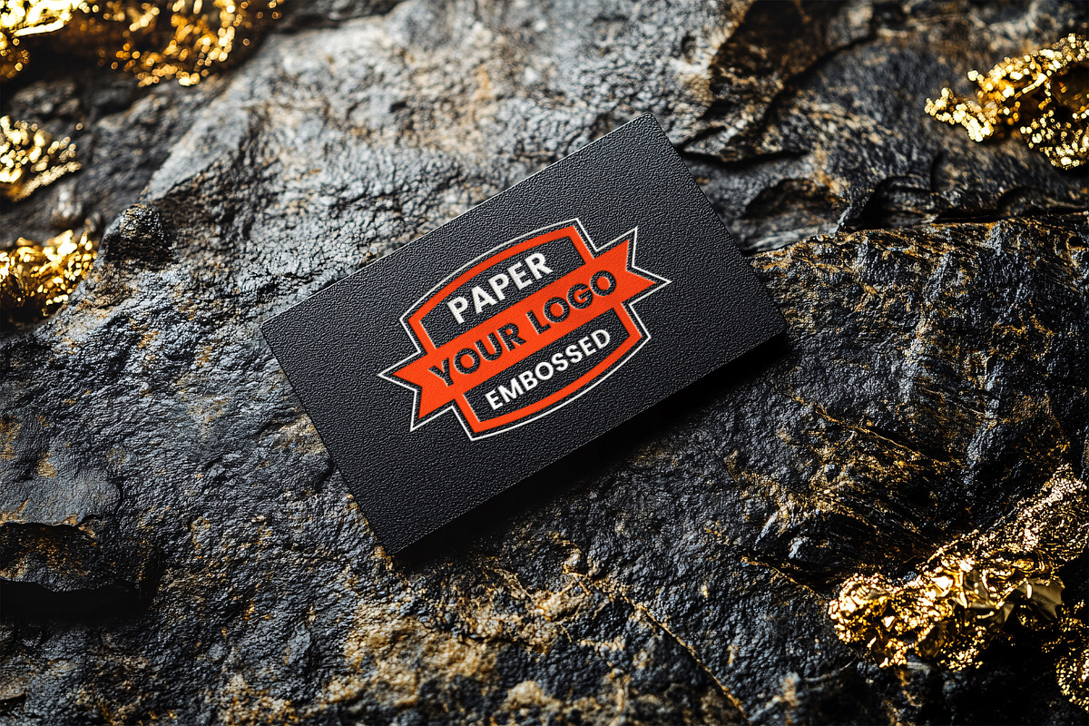 Luxury Embossed Logo Mockup Bundle, a Mockup by GenesisCreativeCo (Photo 10 of 12)