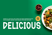 Kotamis - Food Display Font, a Handwritten Font by Iqsiart Studio (Thumbnail 3 of 7)