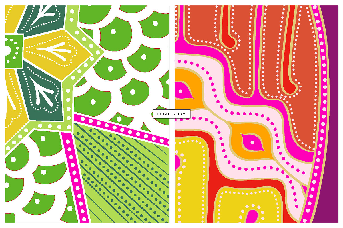 Nusari, Luxury Mod Batik-Vector Art!, a Pattern Graphic by TSTUDIO (Photo 6 of 14)