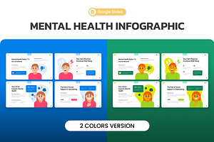 Mental Health Infographic Slides, a Presentation Template by Antstheme