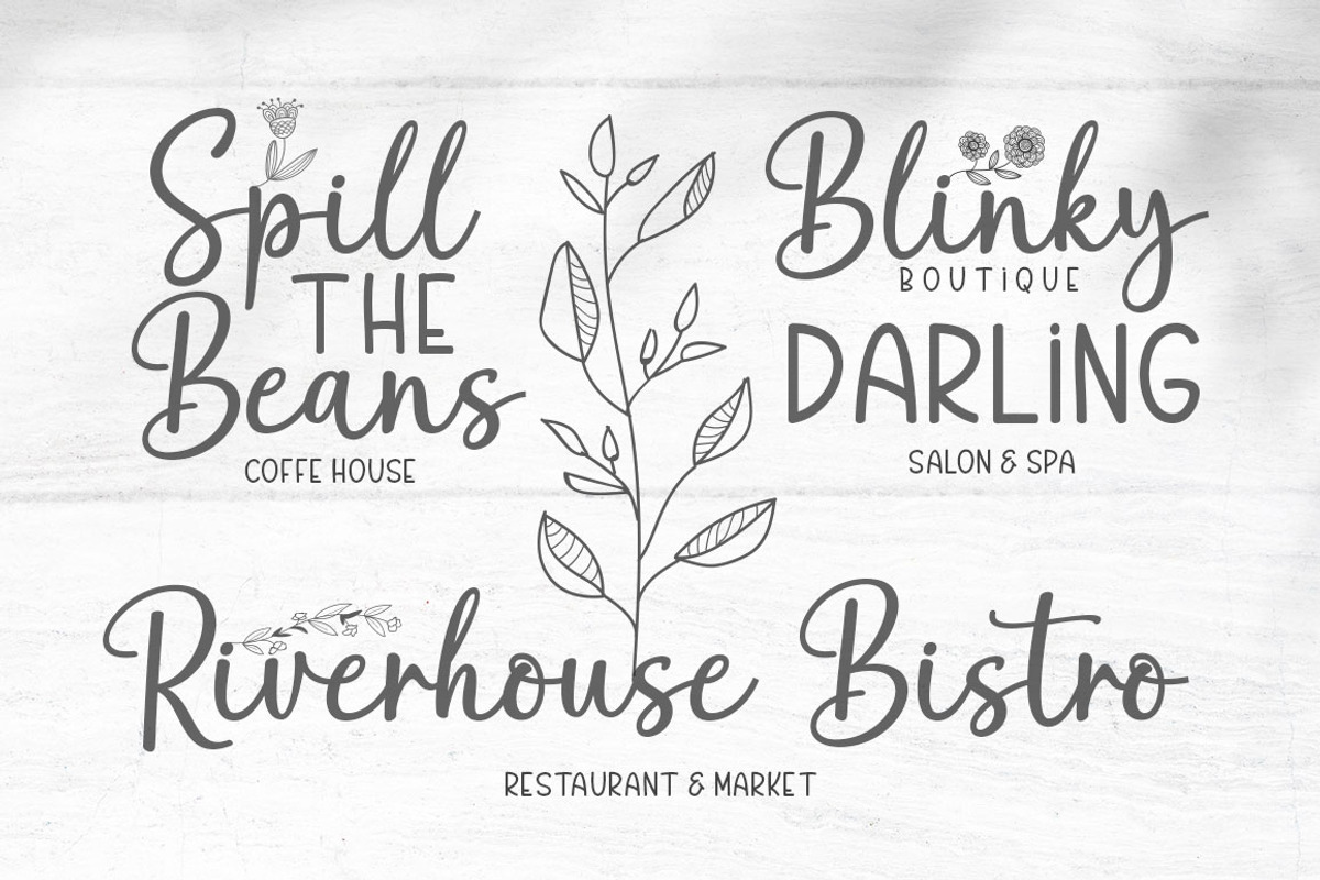 Farmhouse Handwritten - Font Duo, a Script Font by Rotterlab Studio (Photo 3 of 12)
