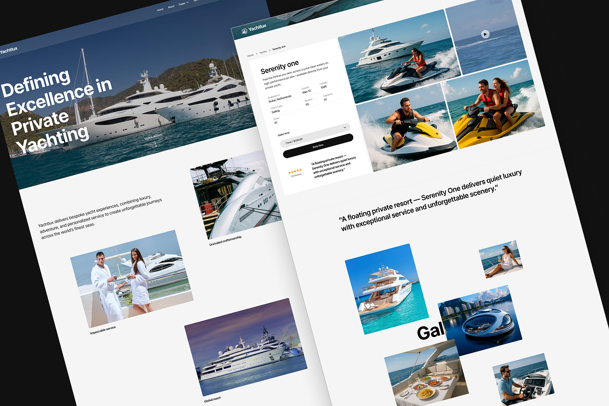 Yachtlux - Yacht Rent HTML Template preview 5