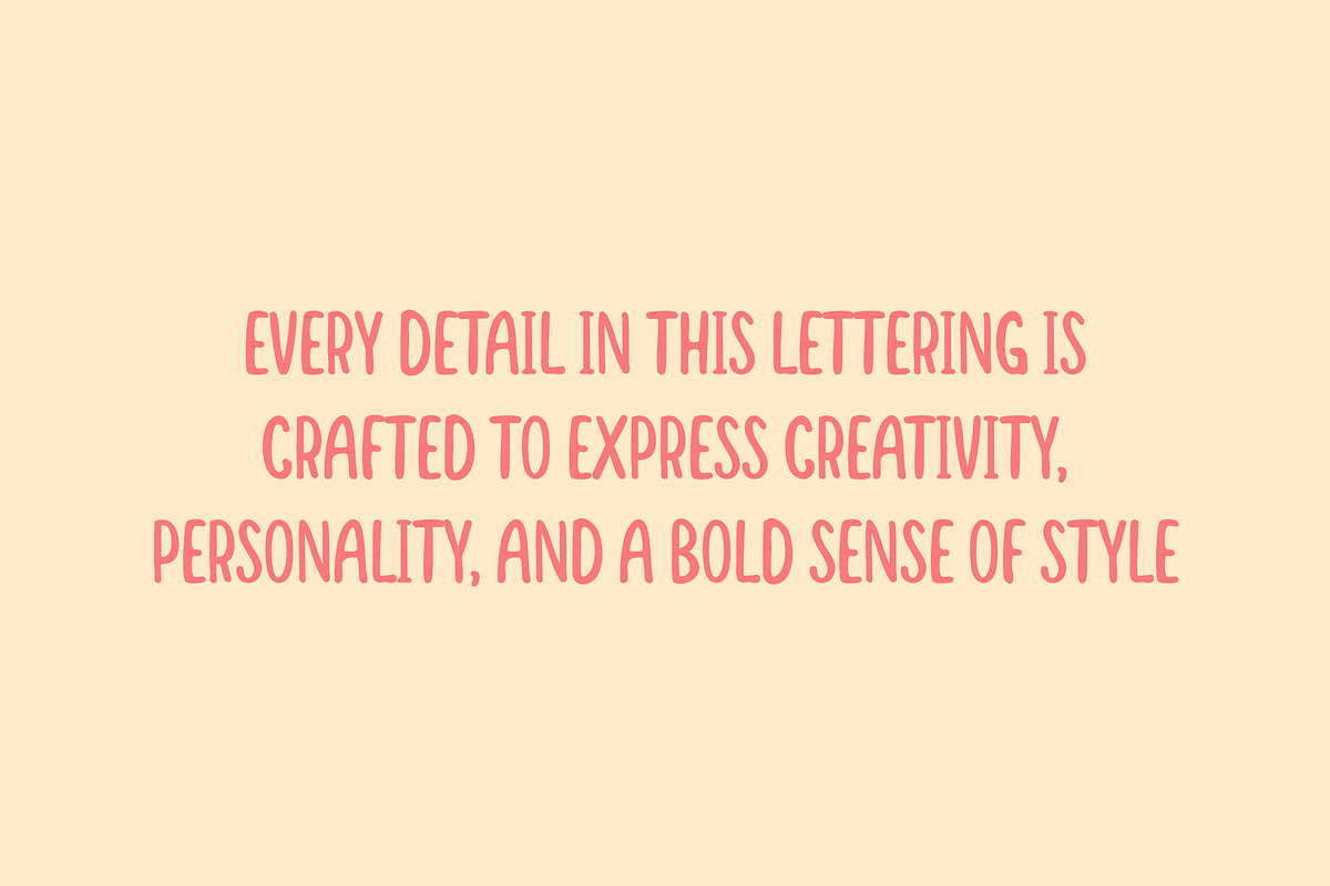 JACKIE Playful Handwritten Font, a Handwritten Font by NTC Graphic (Photo 4 of 8)
