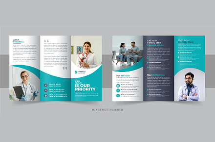 Healthcare trifold Brochure preview 2