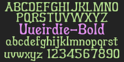 Uueirdie, a Handwritten Font by Ingrimayne Type (Thumbnail 5 of 7)