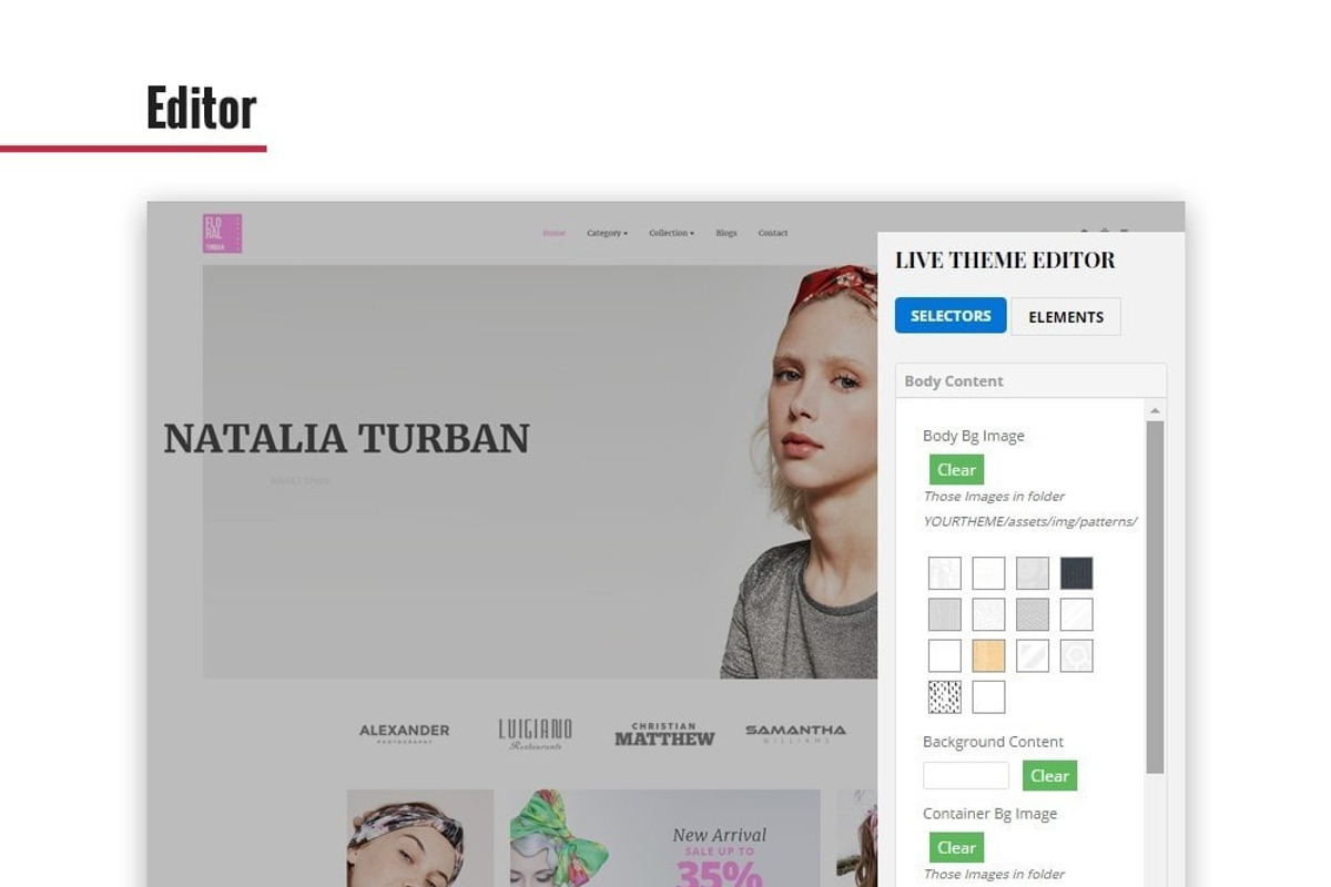 Leo Floral Turban Prestashop Theme, a Bootstrap Template by LeoTheme (Photo 3 of 6)