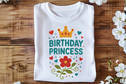 Yarn Birthday Png Birthday Princess, an Illustration by Black Bird Studio (Thumbnail 6 of 8)