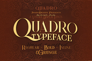 Quadro - Display Font